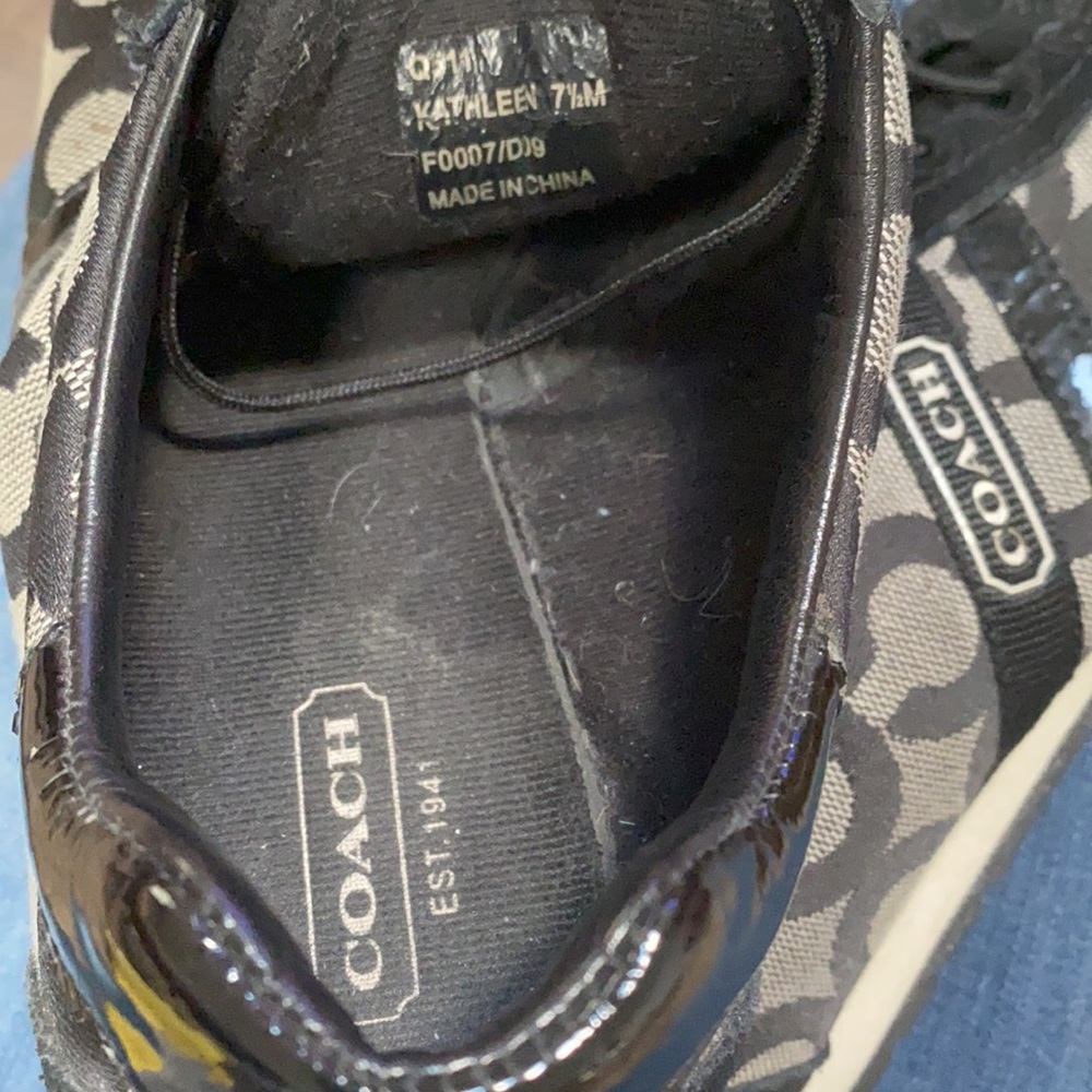 coach kathleen sneakers - Picture 6 of 7